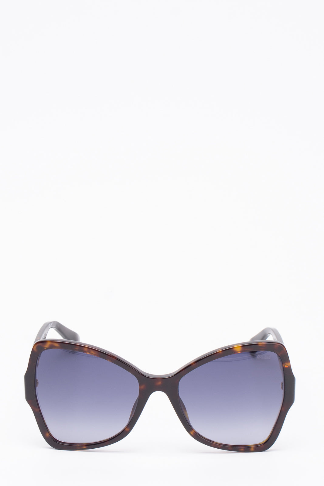 RRP €245 MOSCHINO MOS099/S Oversized Butterfly Sunglasses Gradient Chain Detail gallery main photo