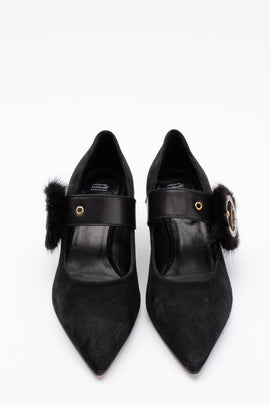 RRP €405 ROBERTO BOTTICELLI Suede Leather Mary Jane Shoes US5 EU35 UK2 Heel