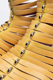 RRP €550 MISSONI Leather Gladiator Sandals US9.5 EU39.5 UK6.5 Platform Zipped gallery photo number 5