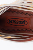 RRP €550 MISSONI Leather Gladiator Sandals US9.5 EU39.5 UK6.5 Platform Zipped gallery photo number 6