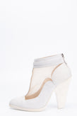RRP €960 MISSONI Leather & Calf Hair Ankle Boots US9 EU39 UK 6 Tulle Inserts gallery photo number 1