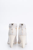 RRP €960 MISSONI Leather & Calf Hair Ankle Boots US9 EU39 UK 6 Tulle Inserts gallery photo number 3