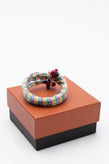 RRP€565 MISSONI Crochet Wrap Around Bracelet Enamel Embellishment Made in Italy gallery photo number 3