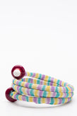 RRP€565 MISSONI Crochet Wrap Around Bracelet Enamel Embellishment Made in Italy gallery photo number 6