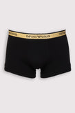 RRP€68 EMPORIO ARMANI UNDERWEAR 2 PACK Boxer Trunks US42 IT52 XL Two Tone Logo gallery photo number 2