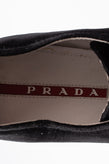 RRP€420 PRADA LINEA ROSSA Velour & Leather Sneakers US6 EU36 UK3 Lace Up Low Top gallery photo number 6