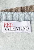 RRP €520 RED VALENTINO Jumper Size XS Angora & Wool Blend Logo Intarsia Lame gallery photo number 6