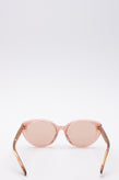 RRP€330 JIMMY CHOO ELSIE/F/S Butterfly Sunglasses Tinted Transparent Glittered gallery photo number 4
