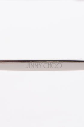 RRP€380 JIMMY CHOO DHELIA/S Cat Eye Sunglasses Cut Out Floral Double Frame gallery photo number 5