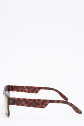 RRP€120 CARRERA 5002/ST Square Butterfly Sunglasses Mirrored Lenses Patterned gallery photo number 3