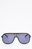RRP€130 CARRERA 101/S Pilot Sunglasses Light Mirrored Logo Detail Matte Frame gallery photo number 2