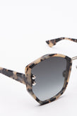 RRP€430 DIOR DIORADDICT2 Geometric Sunglasses Havana Gradient Logo Made in Italy gallery photo number 6