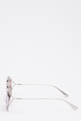RRP€450 DIOR DIORSTELLAIRE2 010SQ Oversized Geometric Sunglasses Cut Out Details gallery photo number 3