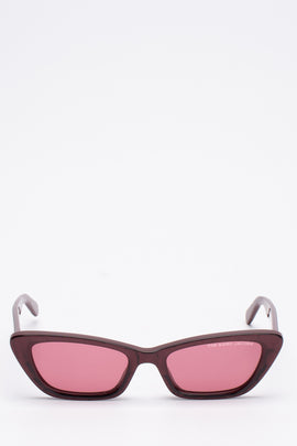 RRP€170 MARC JACOBS MARC 499/S Rectangle Cat Eye Sunglasses Glossy Crumpled