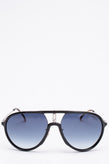 RRP€140 CARRERA 1026/S Pilot Sunglasses Lightweight UV Protect Gradient Lenses gallery photo number 1