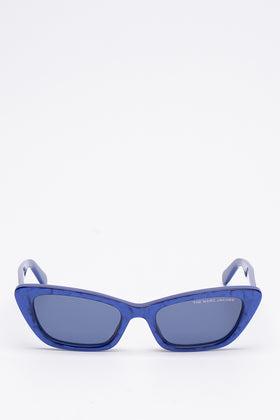 RRP €170 MARC JACOBS MARC 499/S Cat Eye Sunglasses Marble Effect Tinted Lenses gallery photo number 2