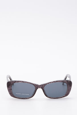 RRP€190 MARC JACOBS MARC 422/S Butterfly Sunglasses Glittered Frame Tinted Lens