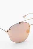 RRP€450 DIOR STRONGER J5G0J Pilot Sunglasses CD Monogram Mirrored  Made in Italy gallery photo number 6
