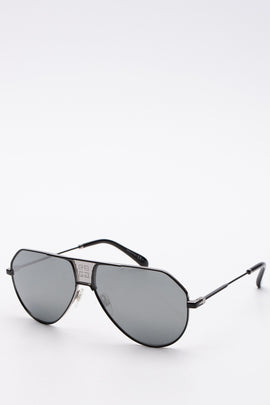 RRP €300 GIVENCHY GV 7137/S Pilot Sunglasses Mirrored 4G Logo Made in Italy