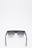 RRP€280 MARC JACOBS MARC 312/S Geometric Shield Sunglasses Cut Out Gradient gallery photo number 4