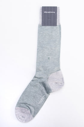 RRP€29 ZEGNA Mid Calf Socks One Size Z Norda Iconic Mercerised Made in Italy gallery photo number 1