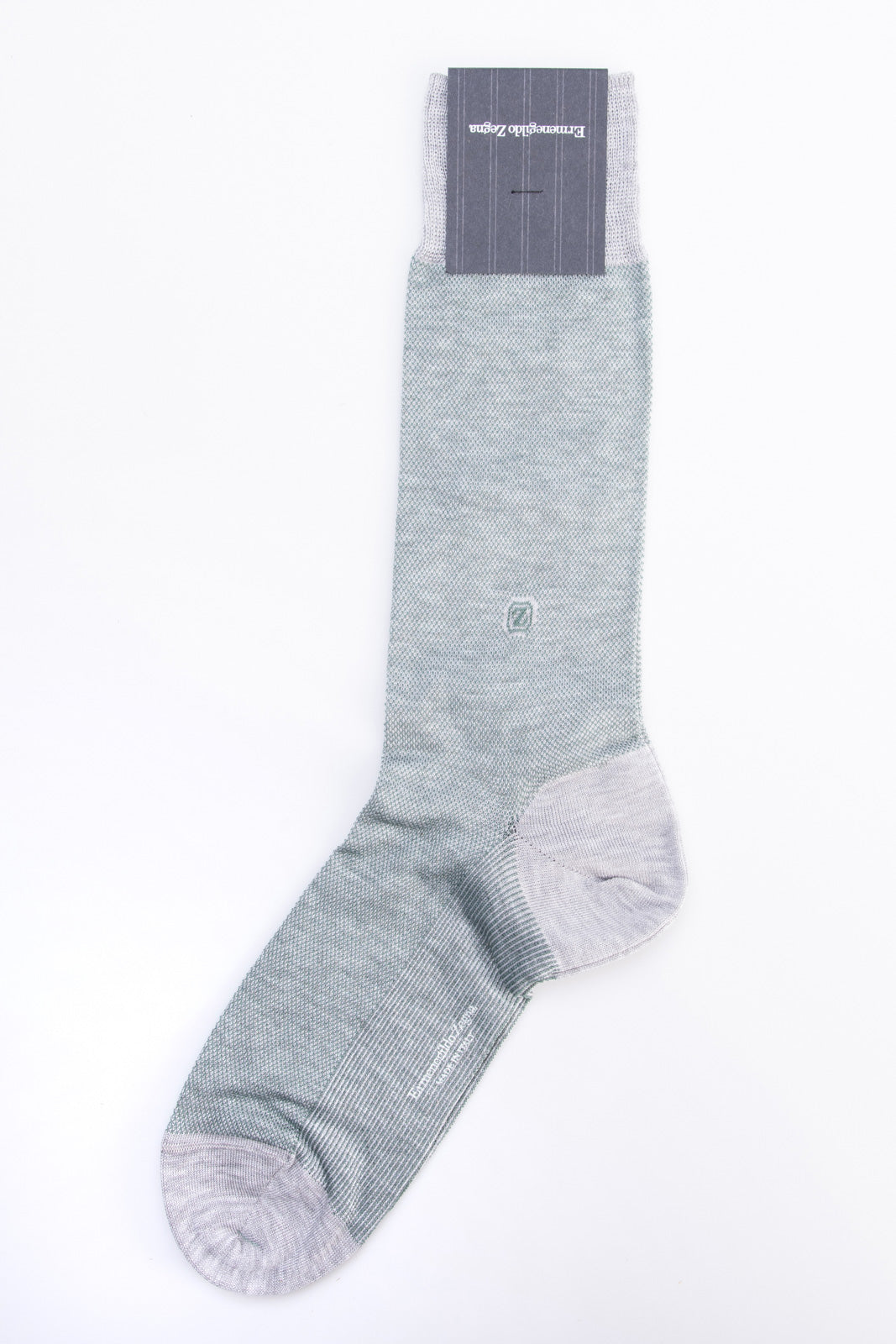 RRP€29 ZEGNA Mid Calf Socks One Size Z Norda Iconic Mercerised Made in Italy gallery main photo