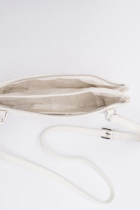 CALVIN KLEIN Crossbody Bag PU Leather Logo Detail Adjustable Strap Zipped gallery photo number 6