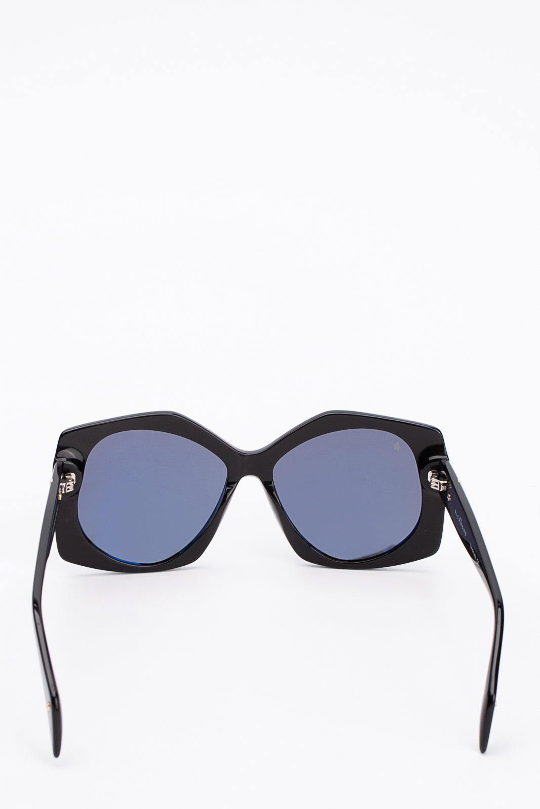 John Richmond Sunglasses With Pentagonal Lens - Limited Edition in Black