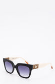 RRP€259 BORBONESE AMBRA Butterfly Sunglasses HANDMADE Anti-Reflective Gradient gallery photo number 2