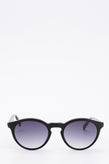 RRP€229 BORBONESE 914 Keyhole Round Sunglasses Gradient Lenses Made in Italy gallery photo number 1