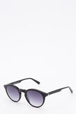 RRP€229 BORBONESE 914 Keyhole Round Sunglasses Gradient Lenses Made in Italy gallery photo number 2