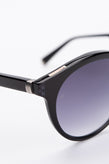 RRP€229 BORBONESE 914 Keyhole Round Sunglasses Gradient Lenses Made in Italy gallery photo number 5