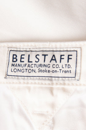 RRP€200 BELSTAFF Chino Shorts W32 White Stretch Mid Waist Logo Patch Zip Fly gallery photo number 7