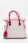 RRP €2030 MAISON MARGIELA Technical UV Leather Tote Bag Removable Lining Zipped gallery photo number 1