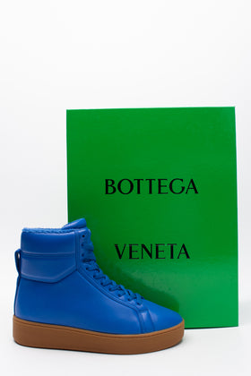 RRP€750 BOTTEGA VENETA Quilt Leather Sneaker Boots US7 EU40 UK6 Made in Italy gallery photo number 1