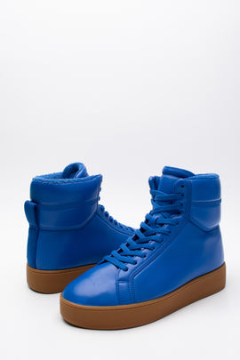 RRP€750 BOTTEGA VENETA Quilt Leather Sneaker Boots US7 EU40 UK6 Made in Italy