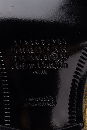 RRP €675 MAISON MARGIELA REPLICA Leather Tuxedo Boots US10 EU43 UK9 Cuban Heel gallery photo number 7