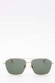 RRP€409 DIOR STELLAIRE14F Pilot Sunglasses Tinted Green Lenses Double Bridge gallery photo number 2