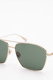 RRP€409 DIOR STELLAIRE14F Pilot Sunglasses Tinted Green Lenses Double Bridge gallery photo number 8