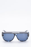 RRP€419 DIOR DIORCLUB2 Pilot Sunglasses Anti-Reflective Lenses Visor 'J'ADIOR' gallery photo number 1