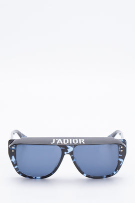 RRP€419 DIOR DIORCLUB2 Pilot Sunglasses Anti-Reflective Lenses Visor 'J'ADIOR'