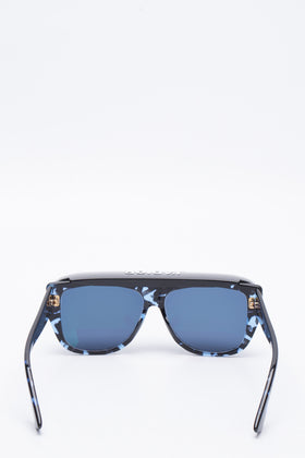 RRP€419 DIOR DIORCLUB2 Pilot Sunglasses Anti-Reflective Lenses Visor 'J'ADIOR' gallery photo number 5