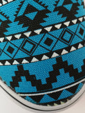 PEOPLE FOR HAPPINESS Canvas Sneakers Size 42 UK 8 US 9 Aztec Pattern Padded gallery photo number 6