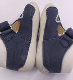 GEOX RESPIRA Baby Leather T-Bar Shoes Size 18 UK 2.5 US 3 Softly Cushioned Logo gallery photo number 9