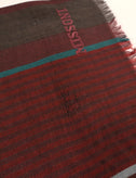 RRP €360 MISSONI Long Shawl Wrap Scarf Wool Blend Striped Herringbone Pattern gallery photo number 10