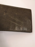 RRP €210 ROBERTO CAVALLI Crumpled Leather Bifold Wallet Brown Card Pockets gallery photo number 8
