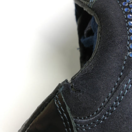 RRP €105 TWIN-SET SIMONA BARBIERI Leather Sneakers EU 39 UK 6.5 US 8 Rhinestones gallery photo number 11