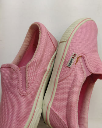 SUPERGA Kids Canvas Sneakers Size 32 UK 13 US 1 Woven Logo Low Top Slip On gallery photo number 11
