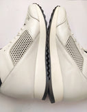 RRP €105 PIERRE DARRE Leather Sneakers Size 42 UK 8 US 9 Sock Like Insert Mesh gallery photo number 9