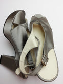RRP €160 GARRICE Satin Slingback Sandals EU 40 UK 7 US 10 Platform Made in Italy gallery photo number 10